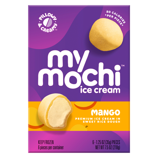 My Mochi Ice Cream Sweet Mango 6ct