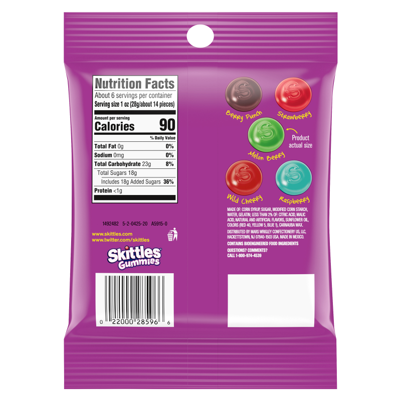 Skittles Gummies Wildberry 5.8oz