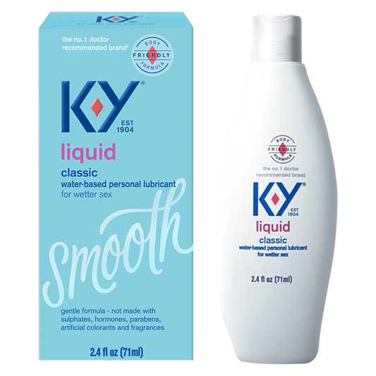 K-Y Liquid Water Based Lubricant 2.4 oz