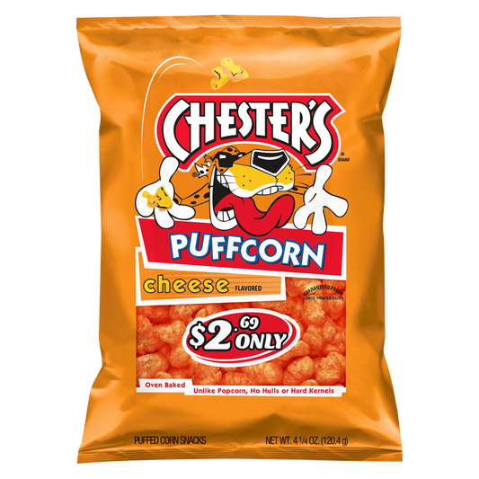 Chester's Cheese Flavored Puffcorn 4.25oz