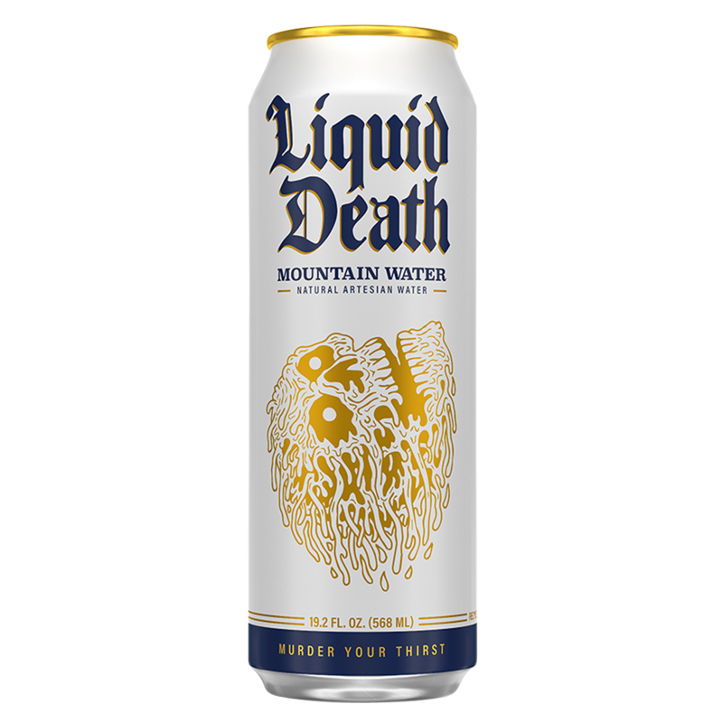 Liquid Death Mountain Water 8pk 19.2oz Can