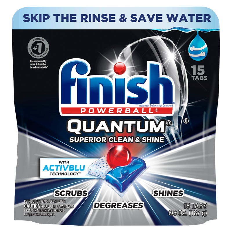 Finish Quantum Dishwasher Tabs 15 ct.