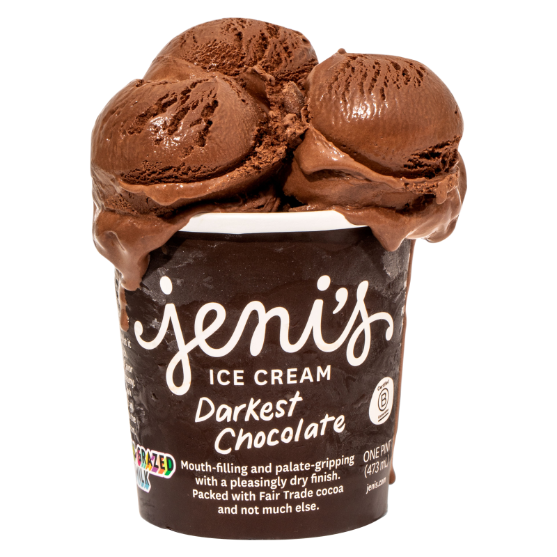 Jeni's Darkest Chocolate Ice Cream Pint