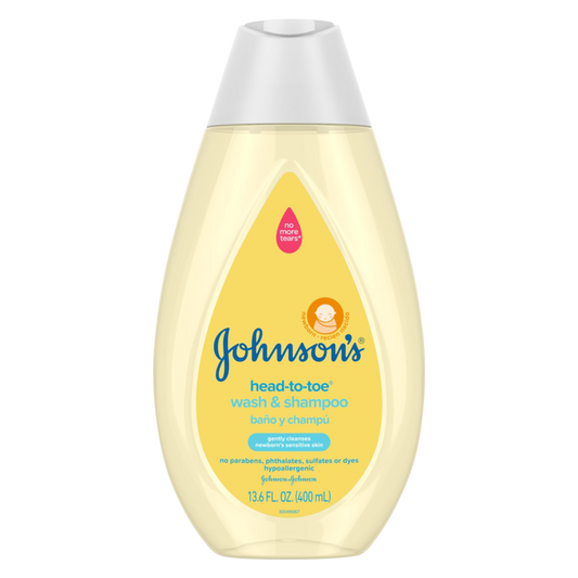 Johnson's Head-to-Toe Wash & Shampoo 13.6oz