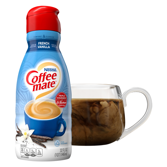 Coffee Mate French Vanilla Creamer 32oz Btl