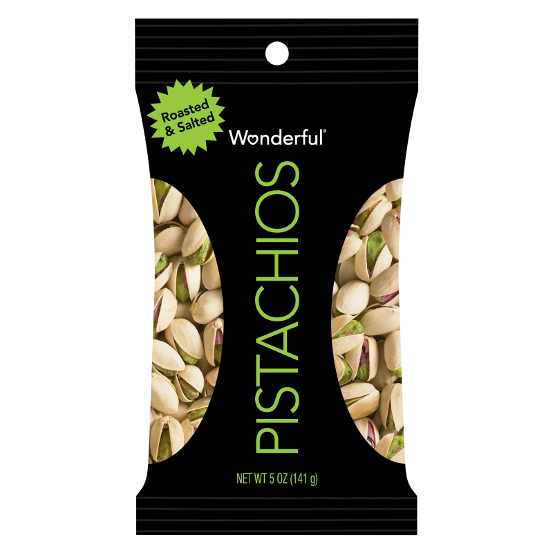 Wonderful Shelled Roasted & Salted Pistachios 5oz