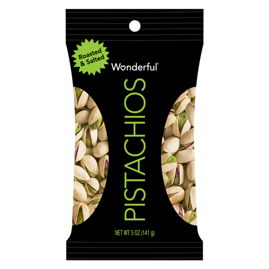 Wonderful Shelled Roasted & Salted Pistachios 5oz