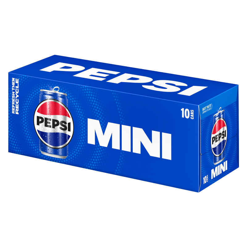 Pepsi Mini Cans 10pk 7.5oz