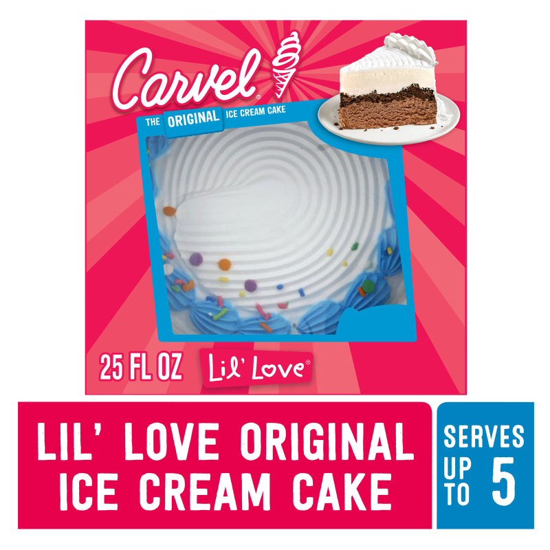 Carvel Ice Cream Cake Chocolate and Vanilla Ice Cream (Serves 5)