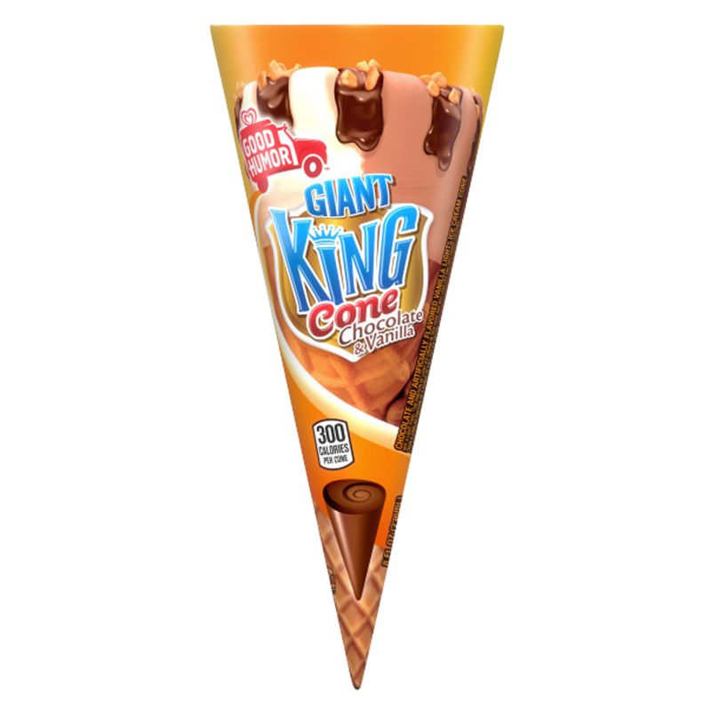 Good Humor Vanilla & Chocolate Giant Cone 1ct