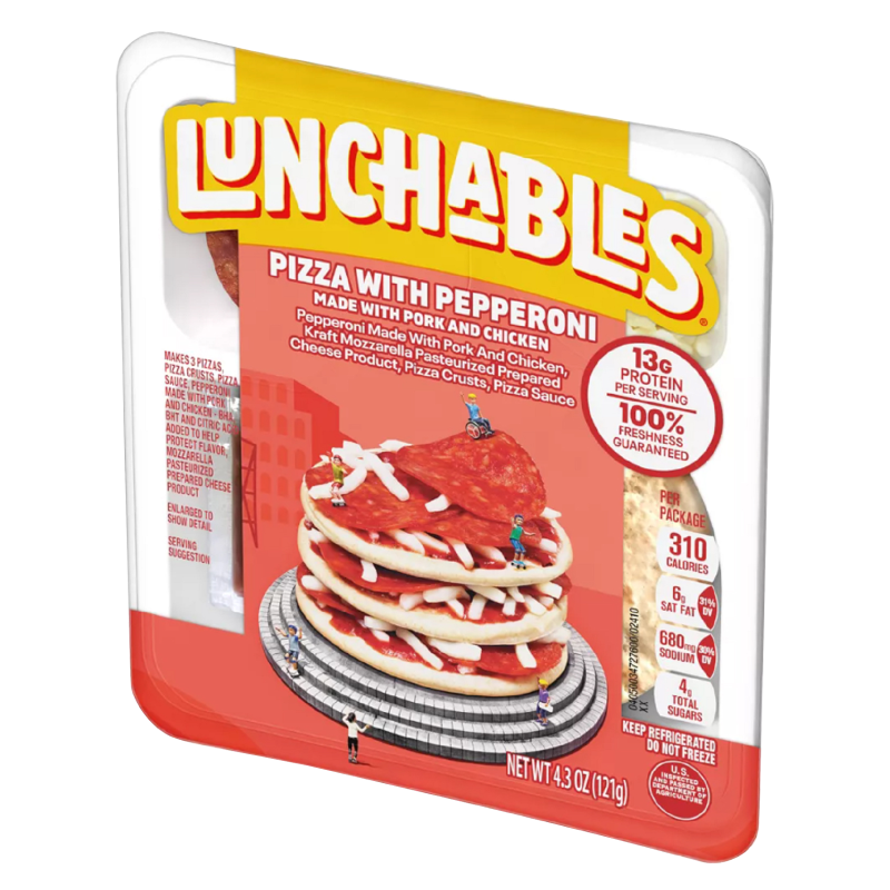 Lunchables Pepperoni Pizza - 4.3oz