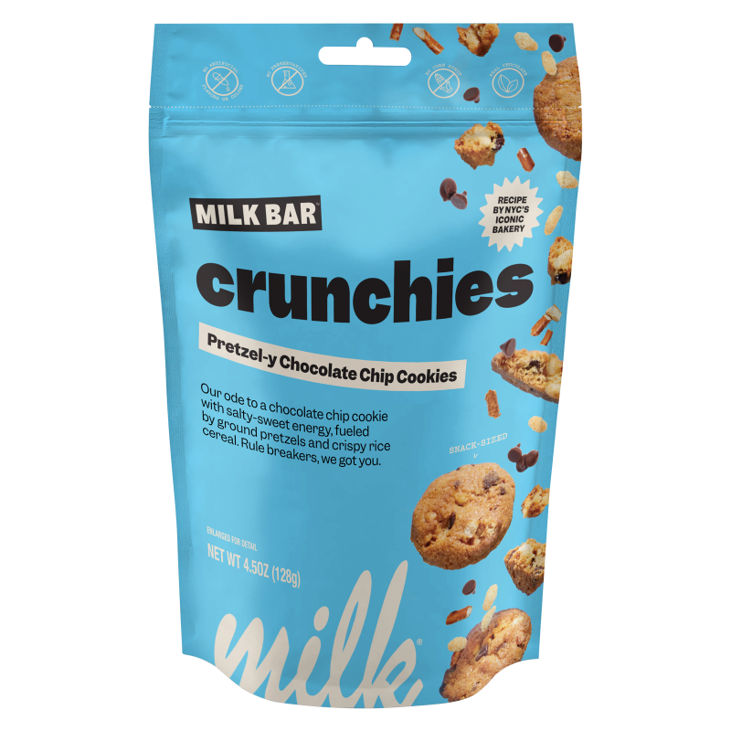 Milk Bar Crunchies Pretzel-y Chocolate Chip Cookies 4.5oz