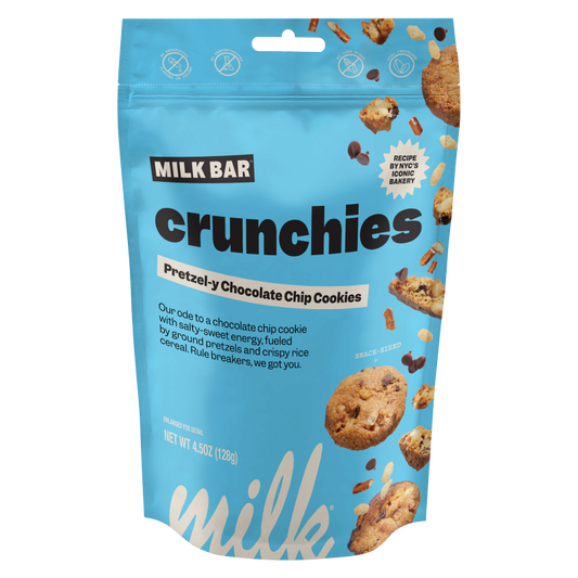 Milk Bar Crunchies Pretzel-y Chocolate Chip Cookies 4.5oz