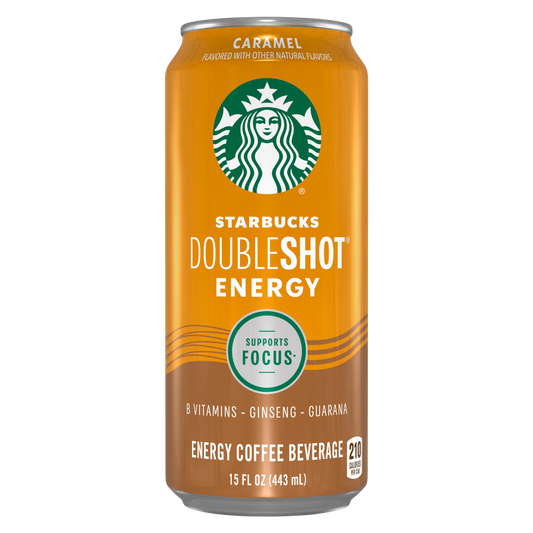 Starbucks Double Shot Caramel 15oz Can