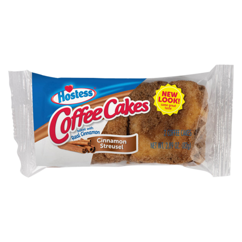 Hostess Cinnamon Streusel Coffee Cakes Single Serve 2ct