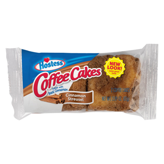 Hostess Cinnamon Streusel Coffee Cakes Single Serve 2ct