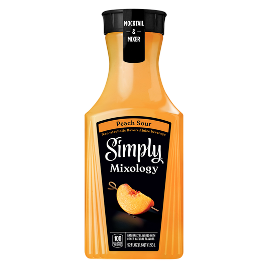 Simply Mixology Peach Sour 52oz Bottle