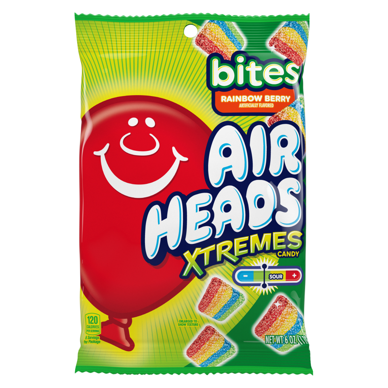 Airheads Xtremes Rainbow Berry Bites 6oz