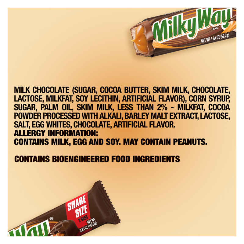 Milky Way Chocolate Bar Sharing Size 3.63oz