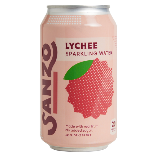 Sanzo Lychee Sparkling Water 12oz