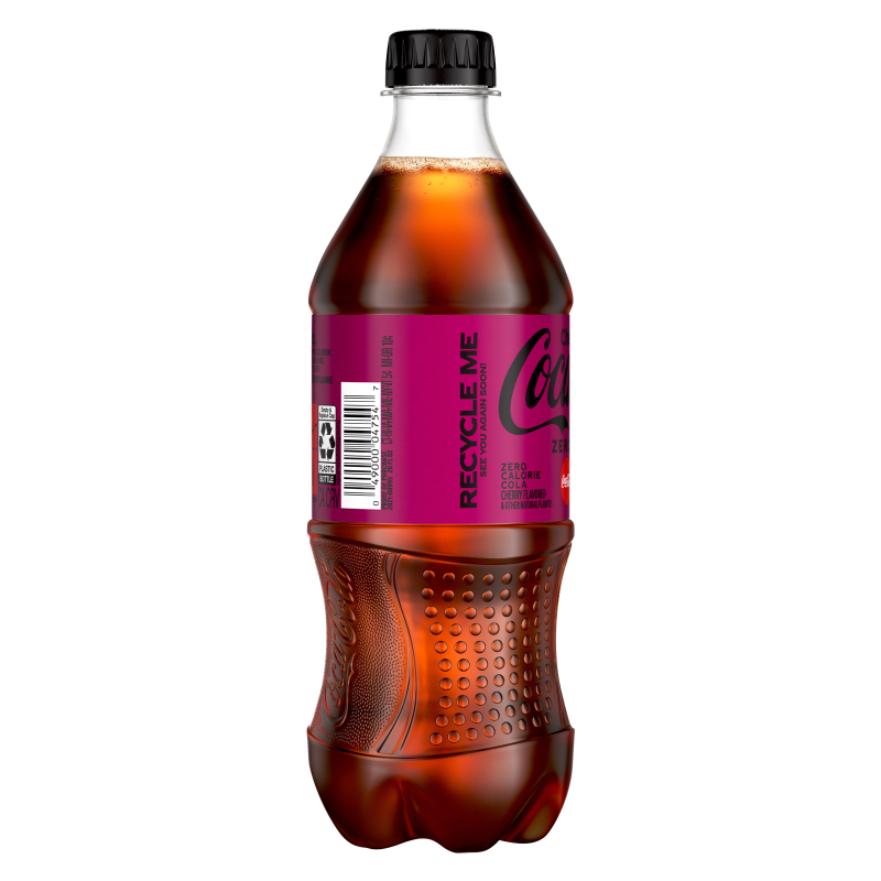 Coca-Cola Cherry Zero 20oz Btl.