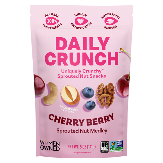 Daily Crunch Cherry Berry Sprouted Nut Medley 5 oz