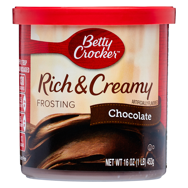 Betty Crocker Rich and Creamy Chocolate Frosting 16oz