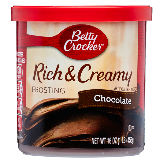 Betty Crocker Rich and Creamy Chocolate Frosting 16oz