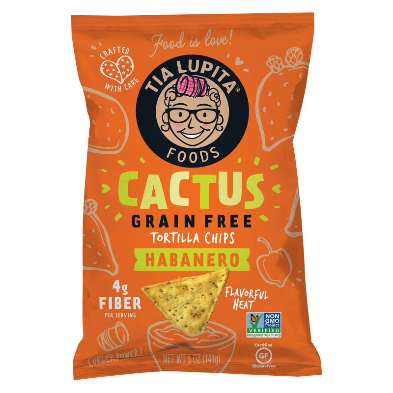 Tia Lupita Cactus Chips Habanero 5oz