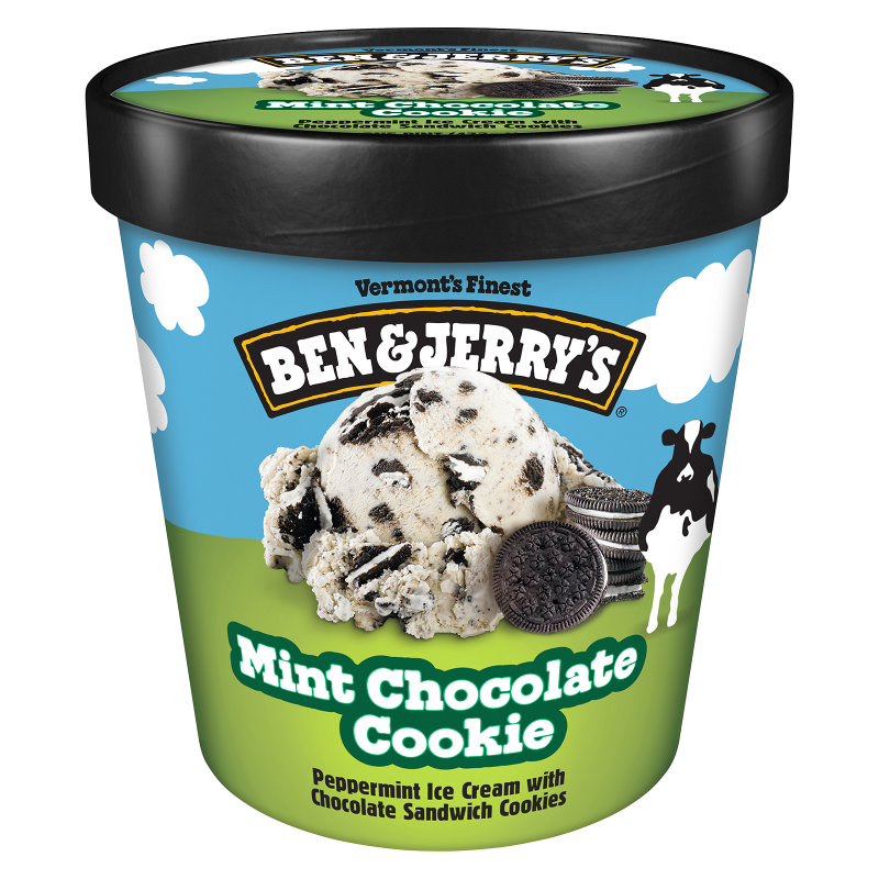 Mint Chocolate Cookie Ice Cream Pint