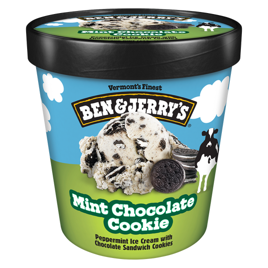 Mint Chocolate Cookie Ice Cream Pint