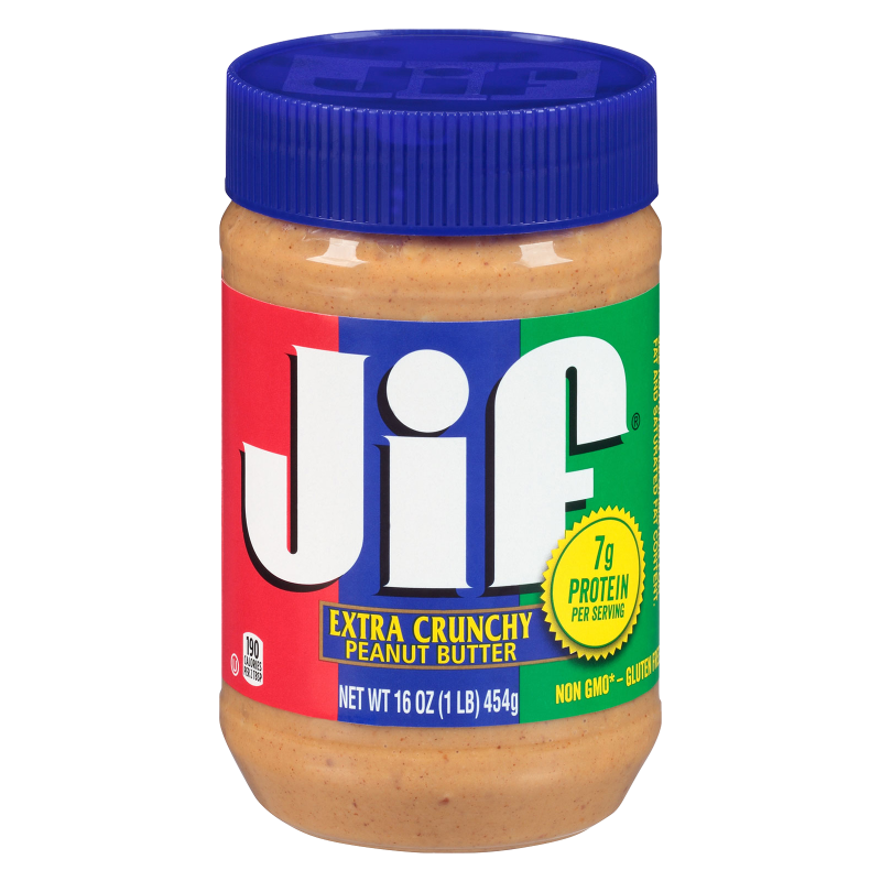 JIF Extra Crunchy Peanut Butter 16oz