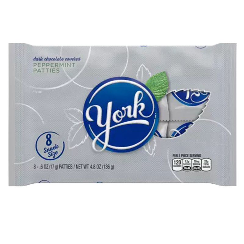 York Dark Chocolate Peppermint Patties 4.8oz