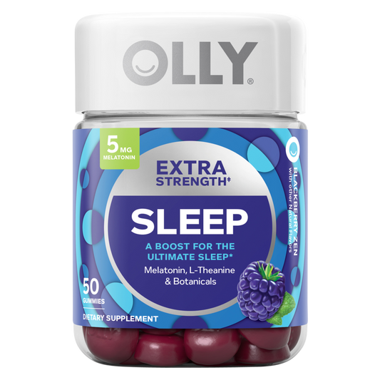 OLLY Extra Strength Sleep Gummies Blackberry Zen 50ct