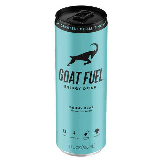 G.O.A.T. Fuel Gummy Bear Energy Drink 12oz Can