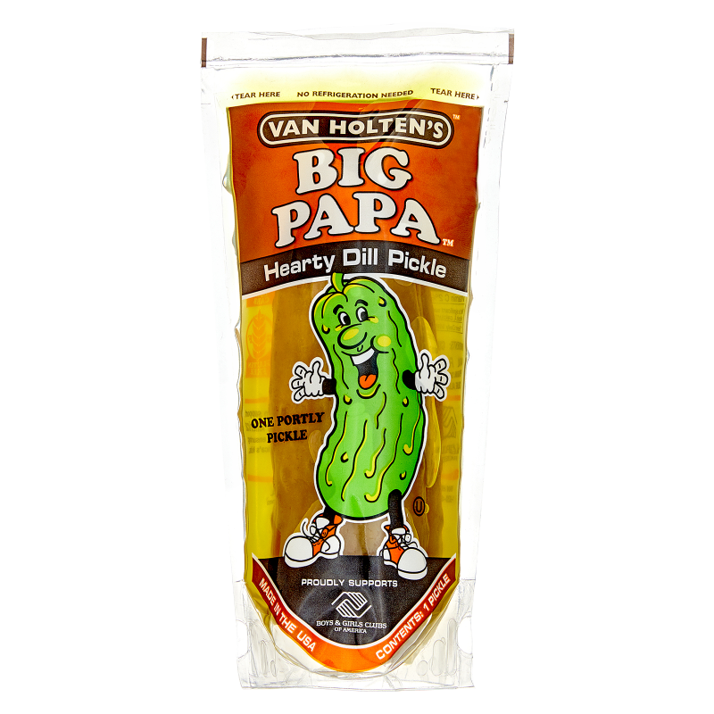 Van Holten's Big Papa Hearty Dill Pickle 1ct