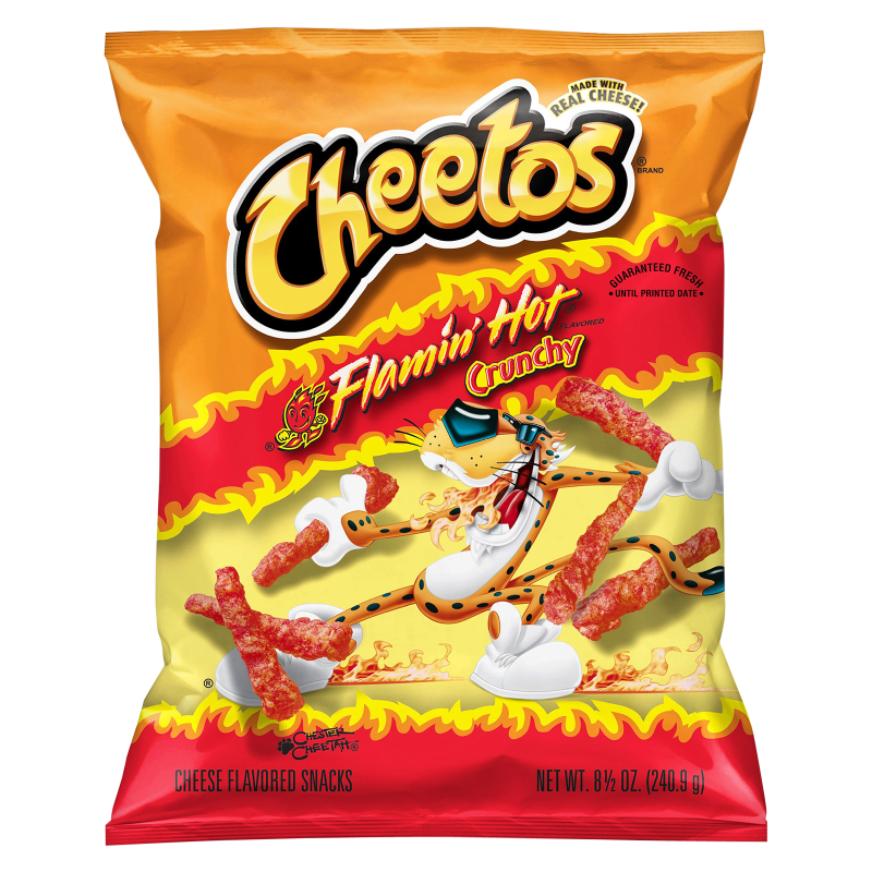 Cheetos Crunchy Flamin' Hot 8.5oz