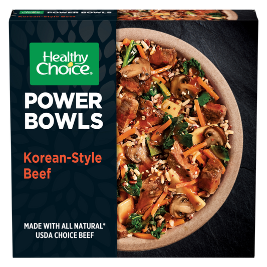 Healthy Choice Frozen Power Bowls Korean-Inspired Beef Meal 9.5oz