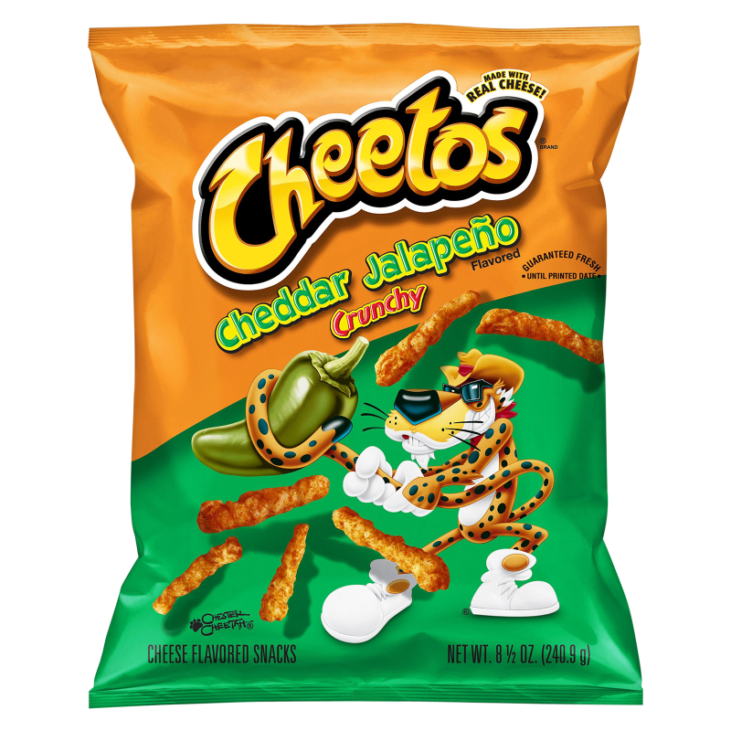 Cheetos Crunchy Cheddar Jalapeno 8.5oz