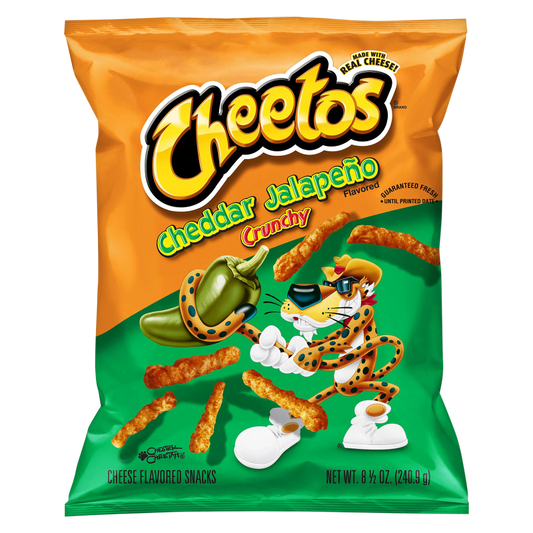 Cheetos Crunchy Cheddar Jalapeno 8.5oz