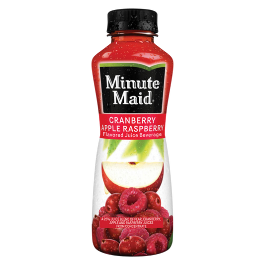 Minute Maid Cranberry Apple Raspberry Juice 12oz Btl