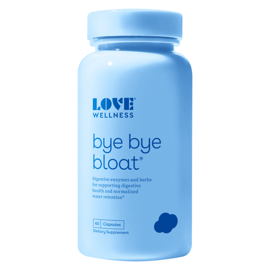 Love Wellness Bye Bye Bloat Capsules 60ct