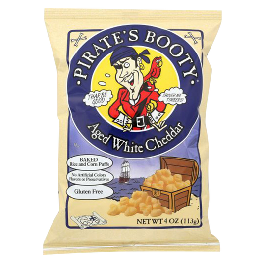 Pirate's Booty Aged White Cheddar Puffs 4oz