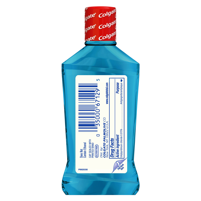 Colgate Total Advanced Pro-Shield Travel Mouthwash Peppermint Blast 60ml