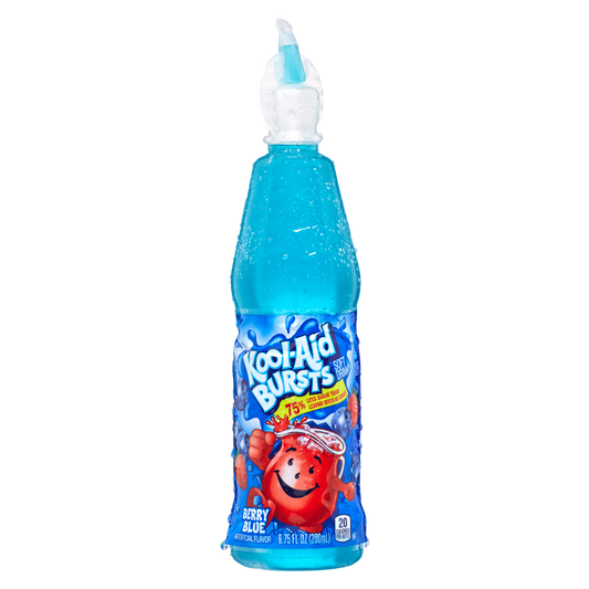 Kool Aid Bursts Berry Blue Juice 6.75oz Btl