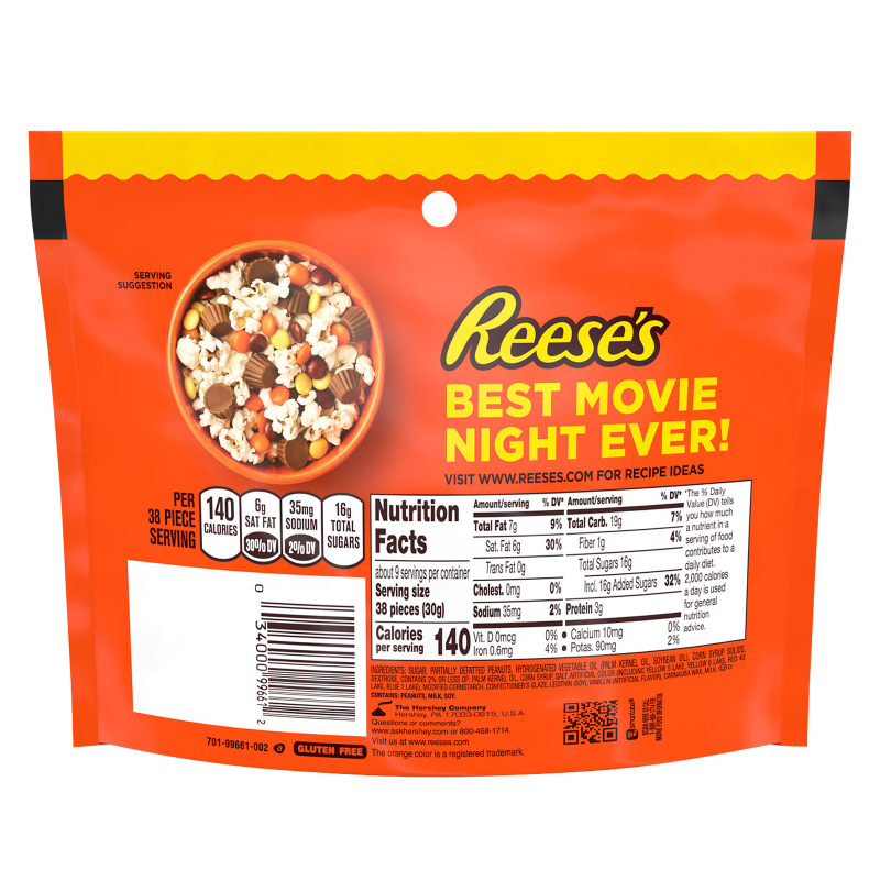 Reese's Pieces Peanut Butter Chews 9.9oz