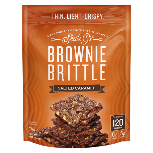 Sheila G's Salted Caramel Brownie Brittle 5oz