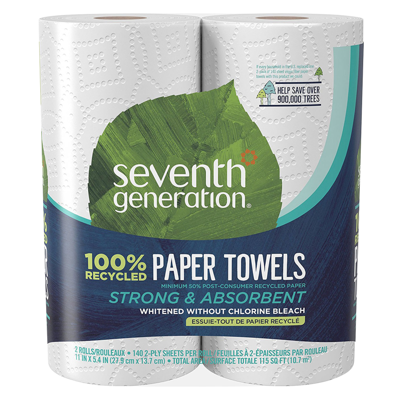 Seventh Generation 2ct Recycled Paper Towels