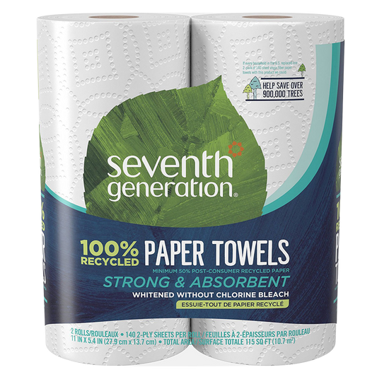 Seventh Generation 2ct Recycled Paper Towels