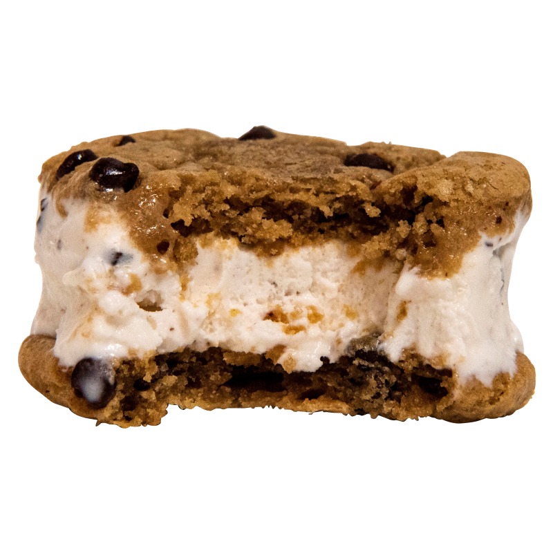 Coolhaus Tahitian Vanilla Bean with Chocolate Chip Cookie Ice Cream Sandwich 5.8oz